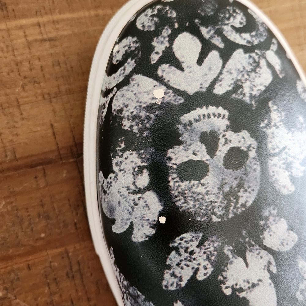 Robert Graham Mens Riverland Floral Leather Slip-On Sneakers Size 13 - Picture 12 of 14